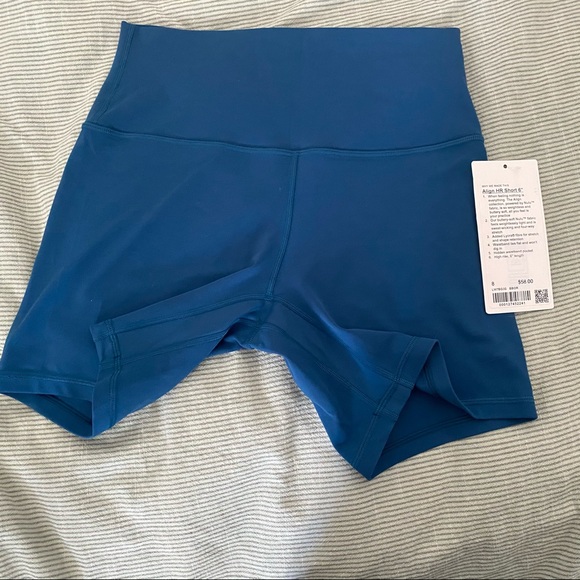 Lululemon Align 6” Shorts - Blue Borealis - Picture 2 of 3